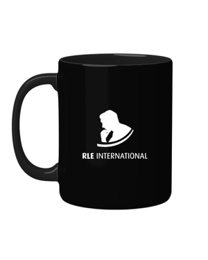 Ceramic Mug- Black- 350ML